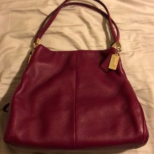 Gently used Coach handbag